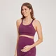 MP Women's Maternity/Nursing Sports Bra - Dark Purple