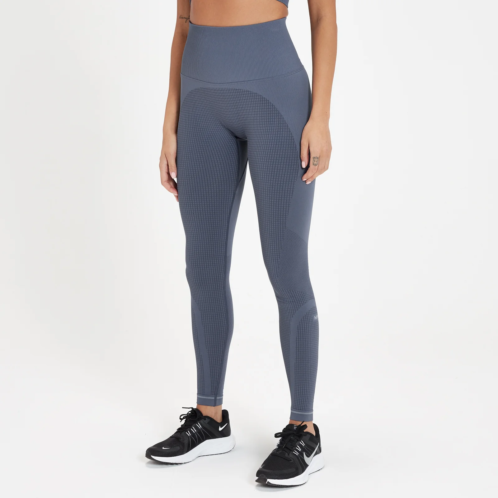 MP Women's Velocity Graphene Seamless Leggings - Shadow Blue - XS Bilde 1