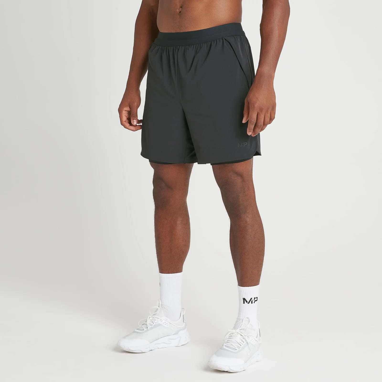 MP Men's Tempo Ultra 2 In 1 Shorts - Black - XXS Bilde 1