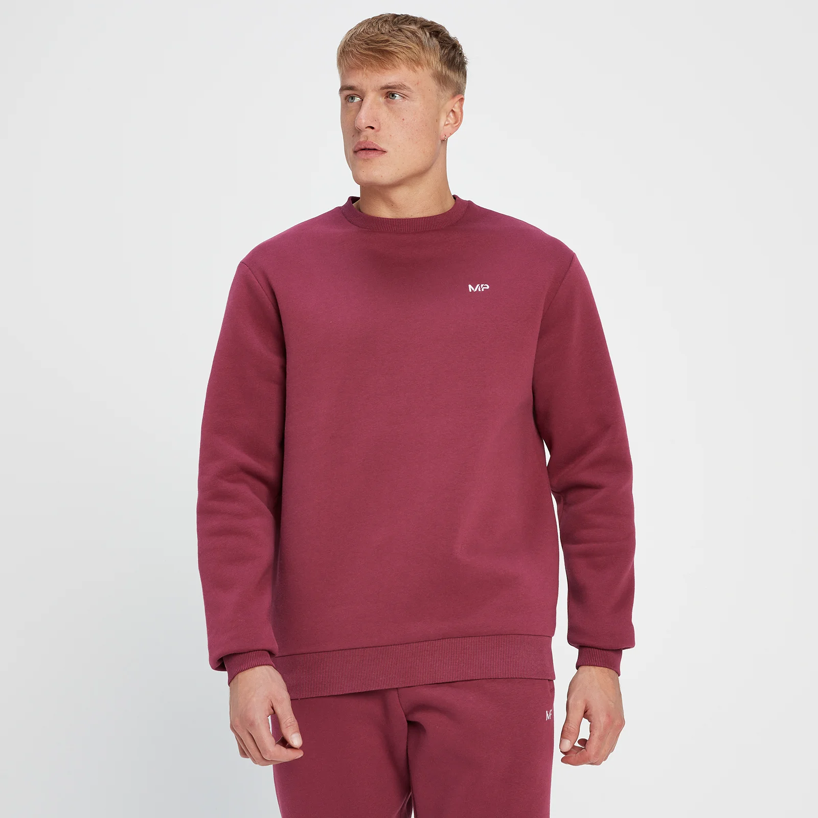 MP Men's Rest Day Sweatshirt - Red Berry - XXS Bilde 1