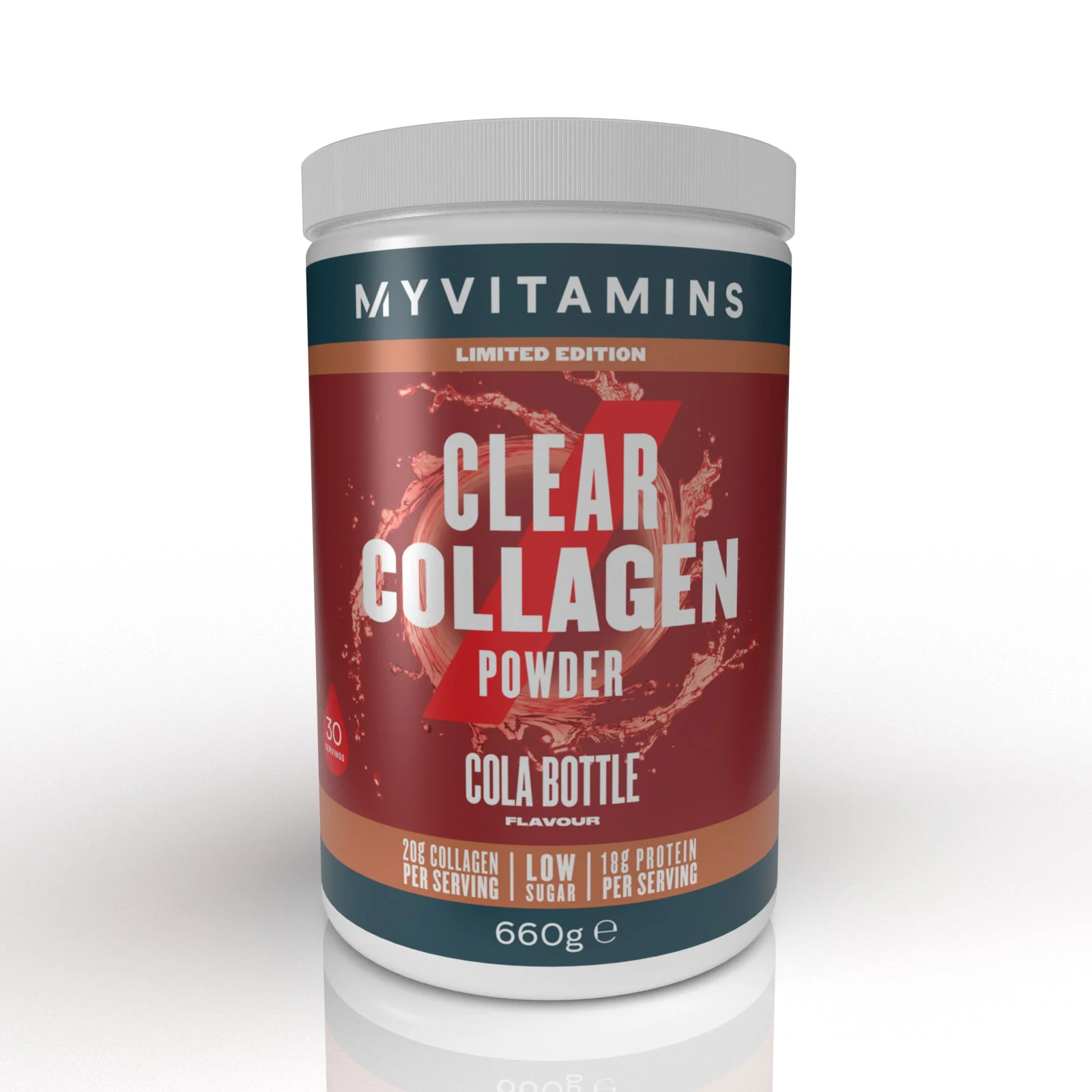 Kollagenpulver – colasmak - 660g - Cola Bottle Bilde 1