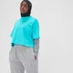 MP Adapt kort t-skjorte for damer – Bright Turquoise
