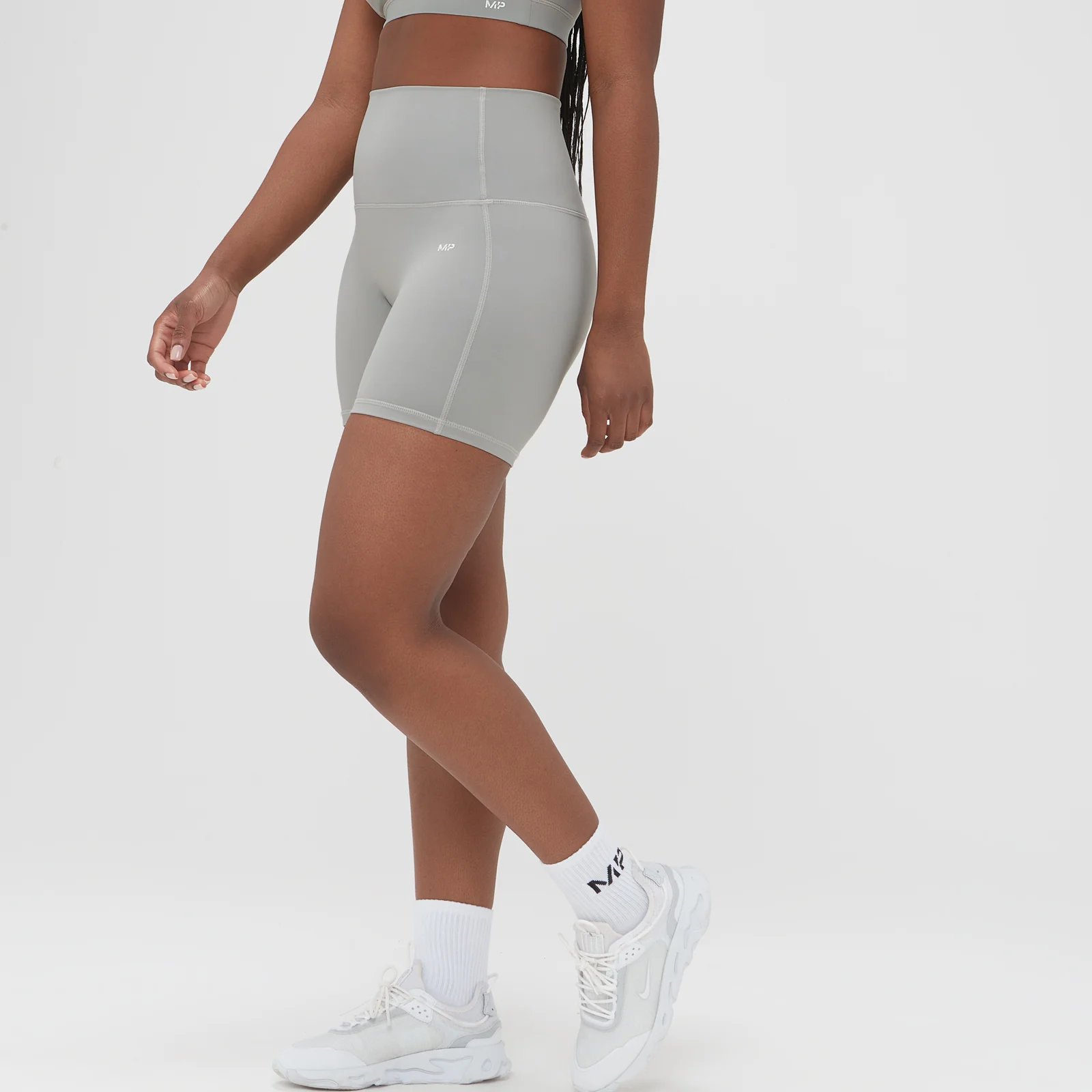 MP Adapt sømløs booty-shorts for damer – Storm - XXS Bilde 1