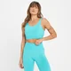 MP tonal sømløs sports-bh fra Tempo – Bright Turquoise