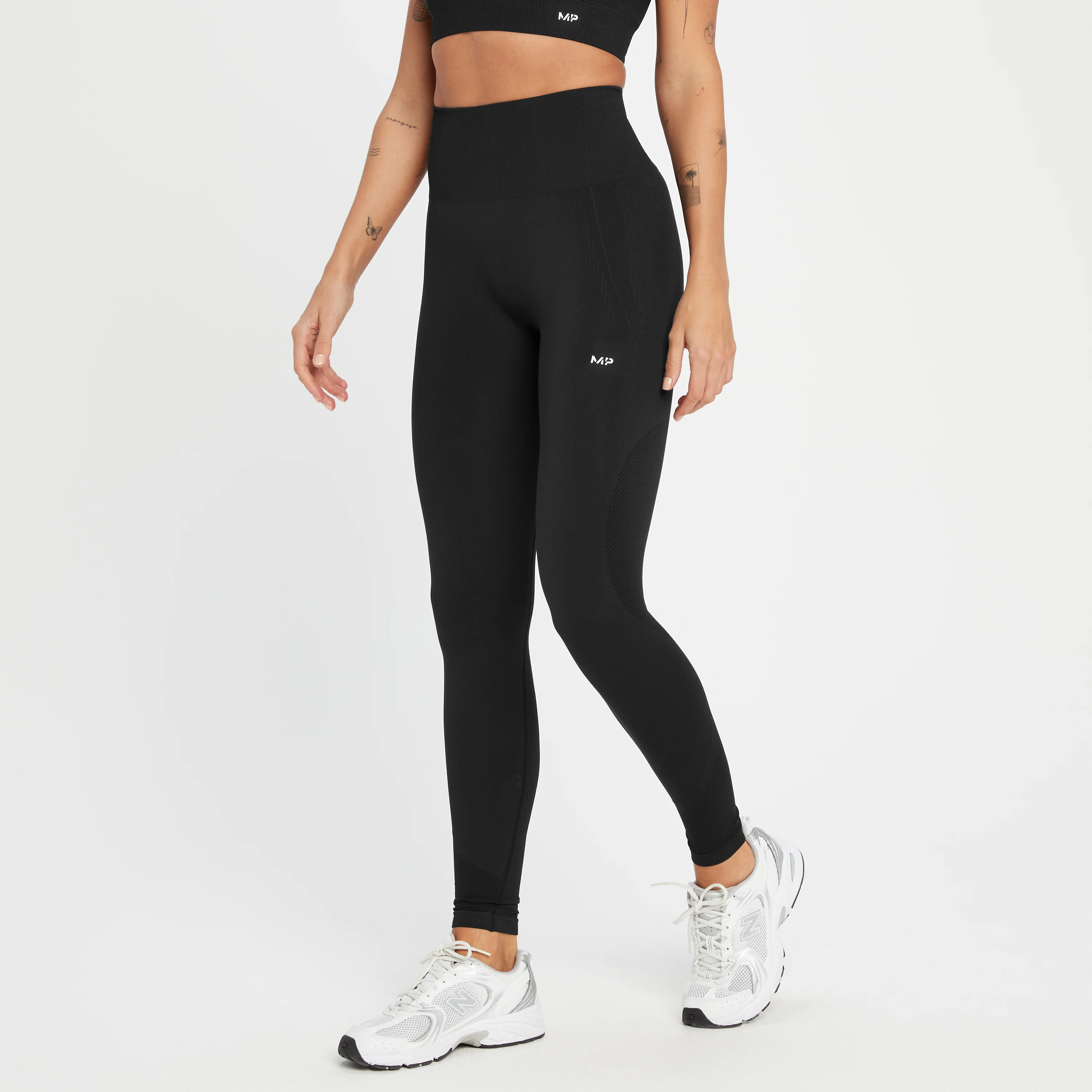MP toanle sømløse legging for damer fra Tempo – Black - XL Bilde 1