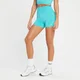MP tonal sømløs booty-shorts fra Tempo – Bright Turquoise