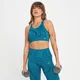 MP wave sømløs sports-bh for dame fra Tempo – Teal Blue