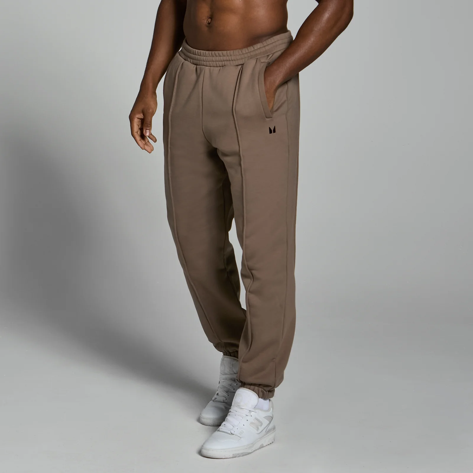 MP Men's Lifestyle Heavyweight Oversized Joggers - Soft Brown - XS Bilde 1