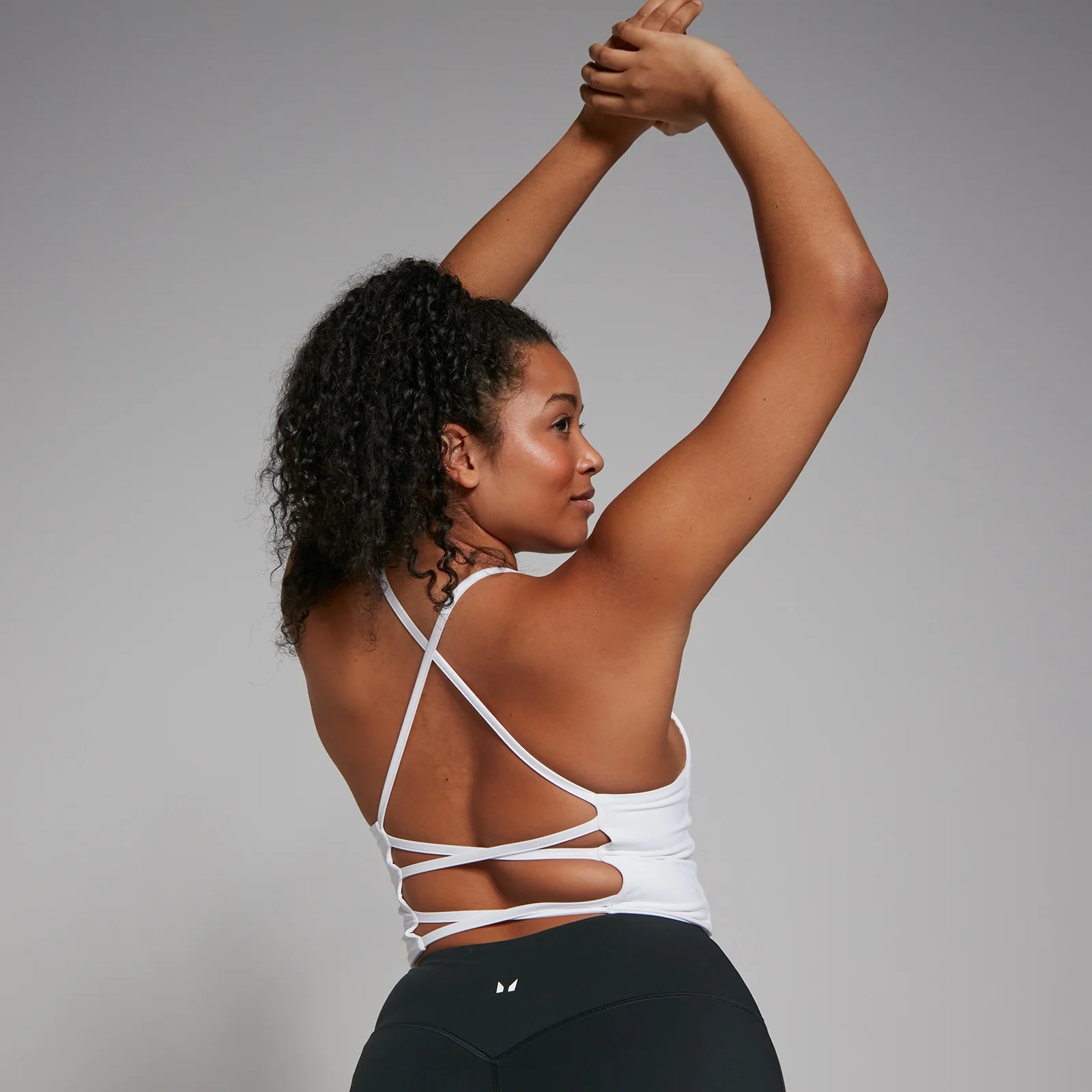 MP Women's Tempo Strappy Vest - White - M Bilde 1