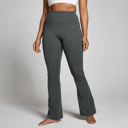 MP Women's Tempo Flared Leggings - Dark Shadow