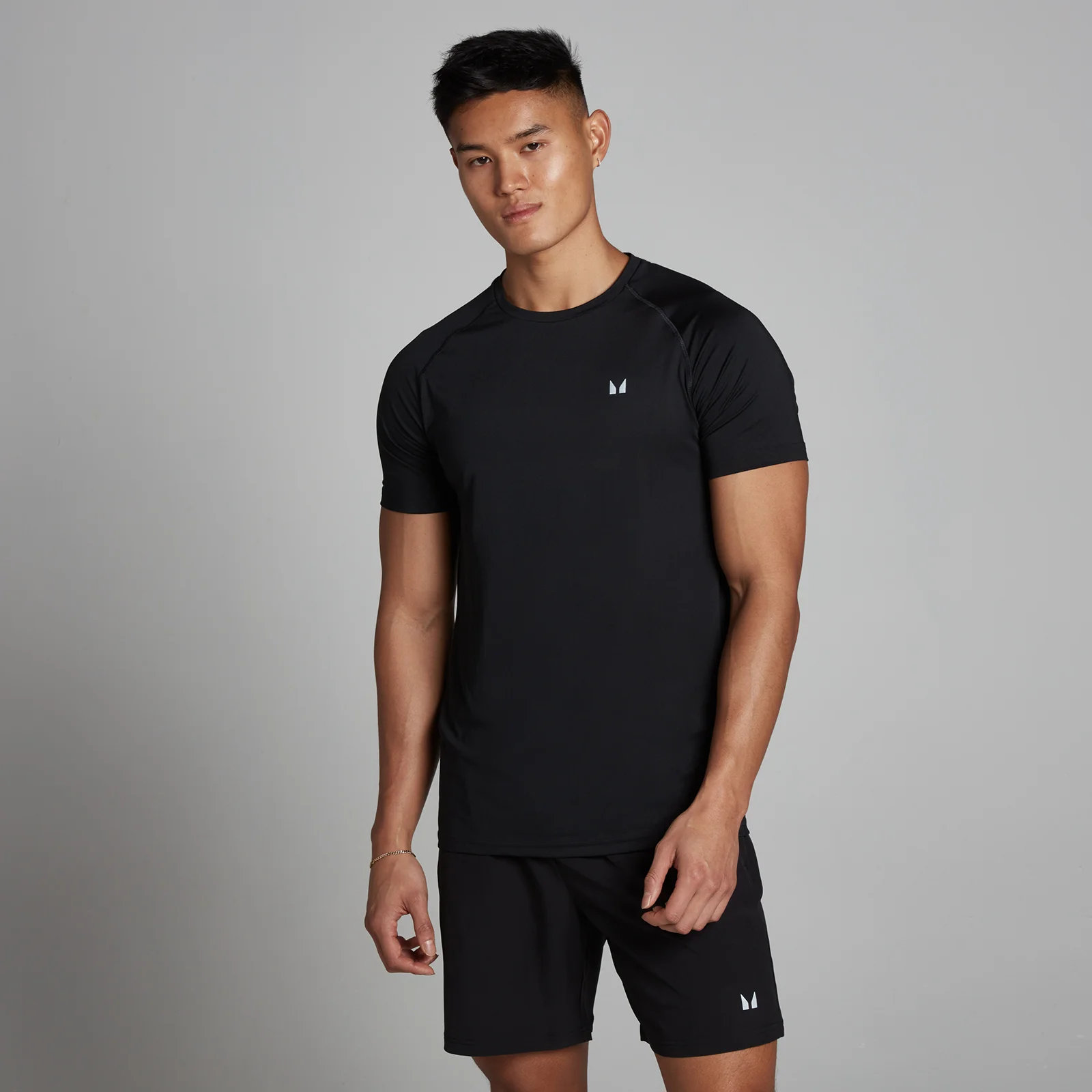 MP Men's Training Short Sleeve T-Shirt - Black - M Bilde 1