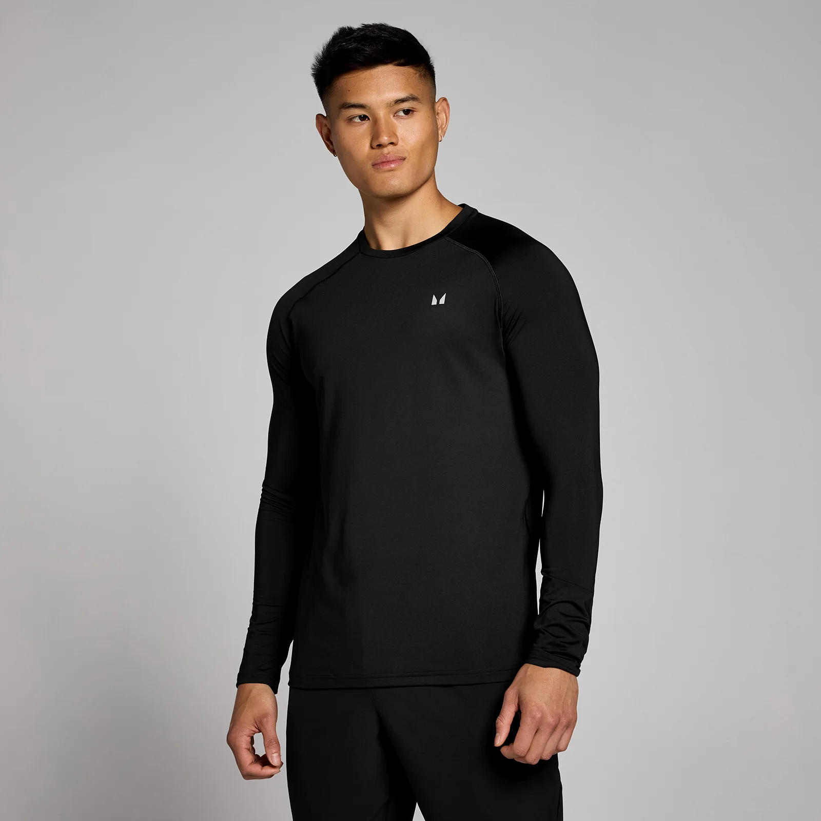 MP Men's Training Long Sleeve T-Shirt - Black - XXS Bilde 1