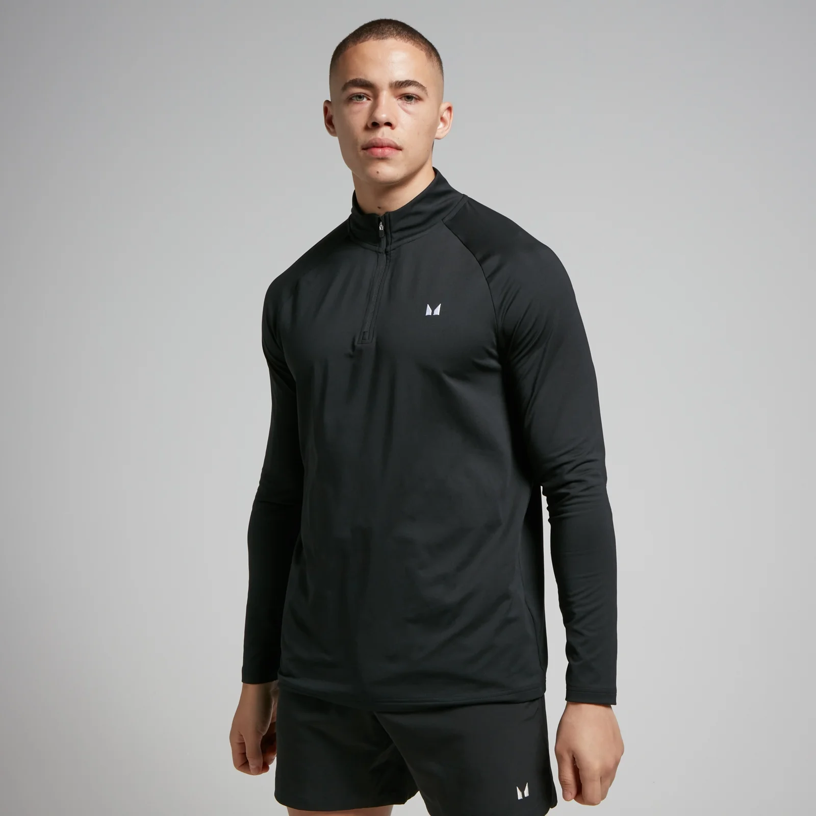 MP Men's Training 1/4 Zip - Black - XXS Bilde 1