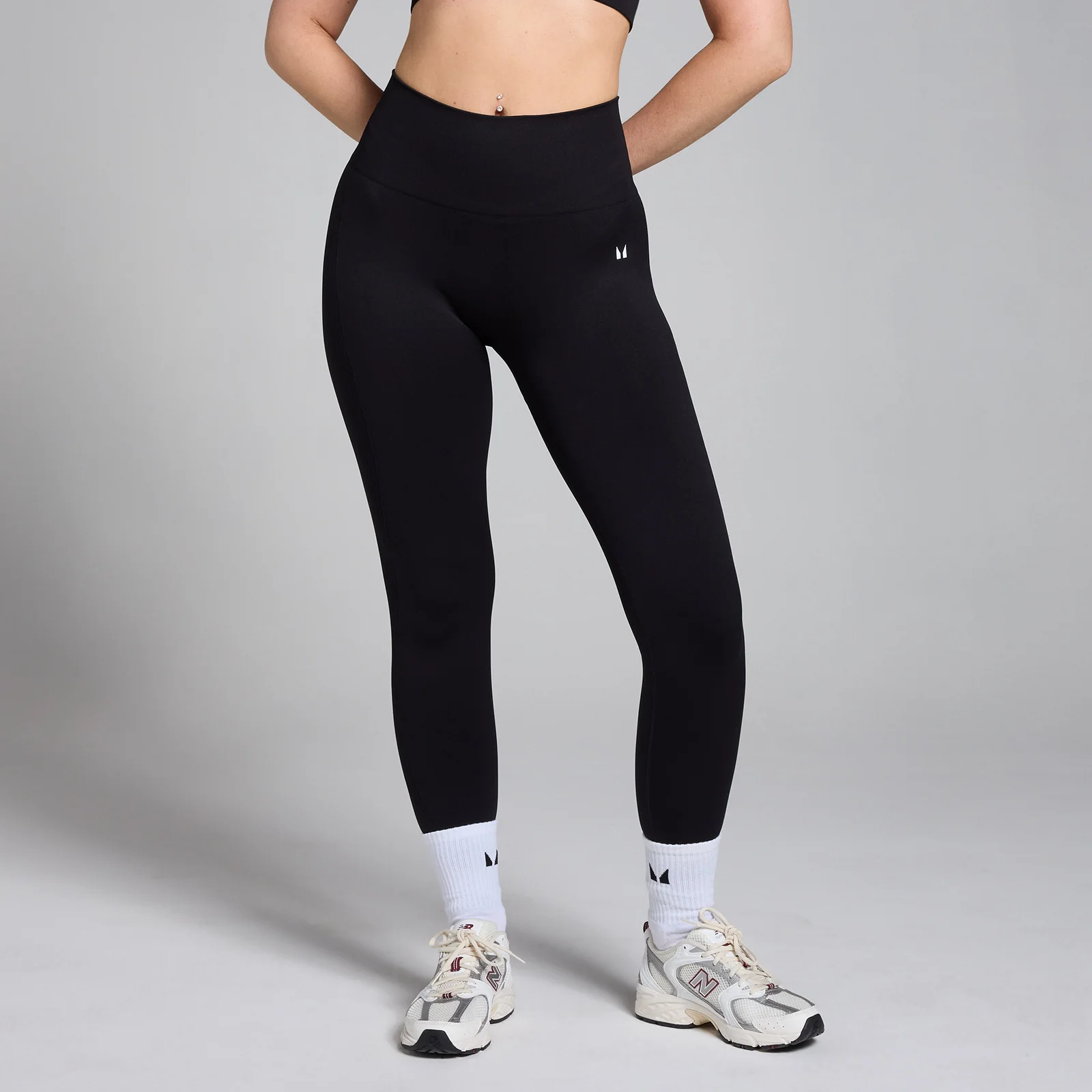 MP Women's Shape Seamless Leggings - Black - XXS Bilde 1