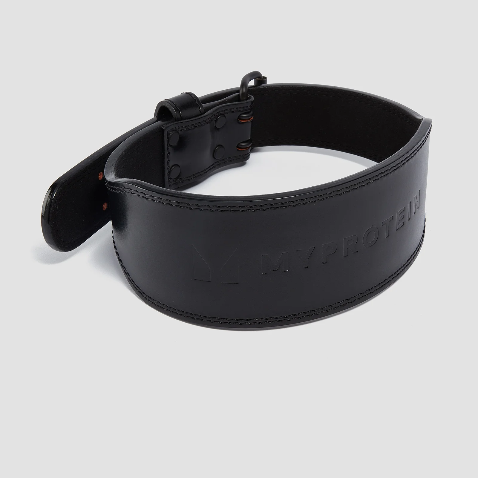 Myprotein Premium Leather Lifting Belt - Black - Small (23-32 Inch) Bilde 1