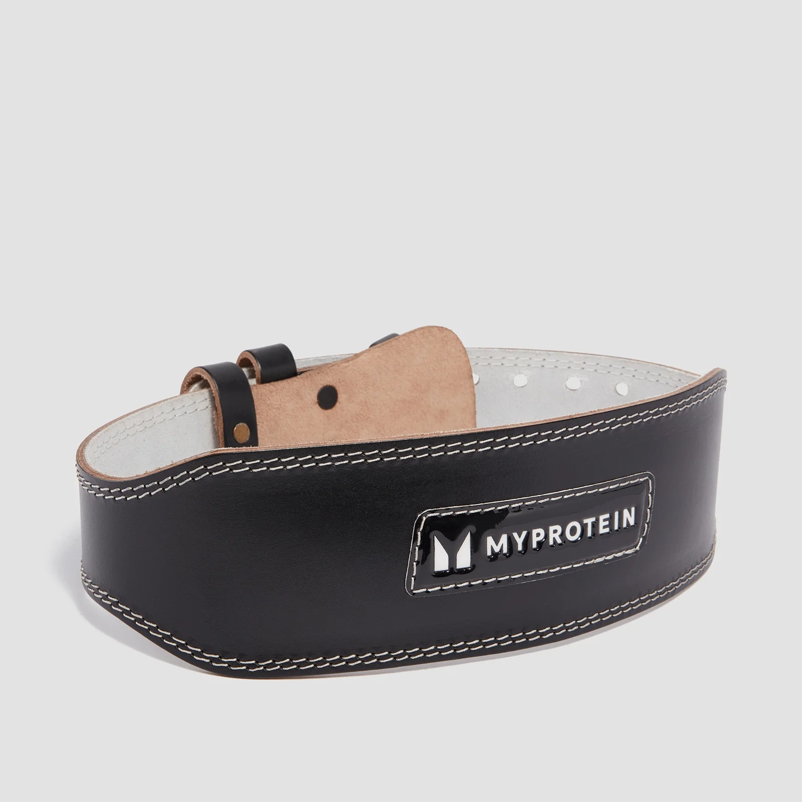 Myprotein Leather Lifting Belt - Black - Small (23-32 Inch) Bilde 1