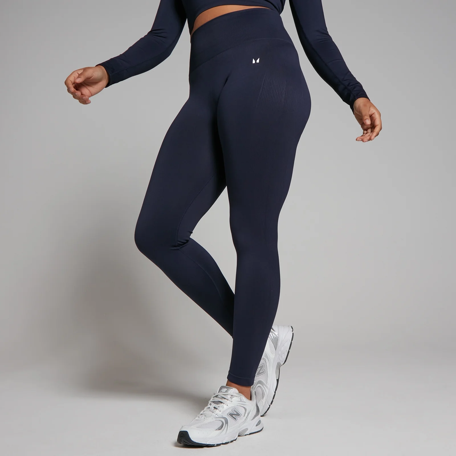 MP Women's Shape Seamless Leggings - Navy - XS Bilde 1