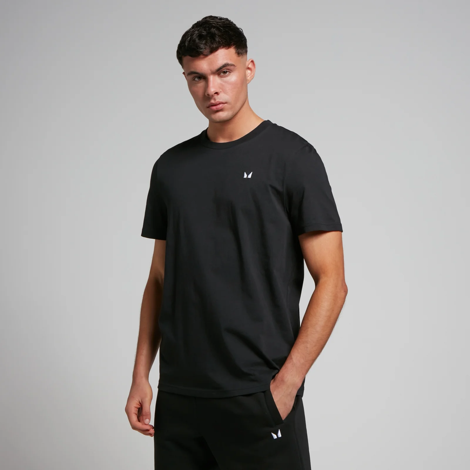 MP Men's Rest Day Short Sleeve T-Shirt - Black - L Bilde 1