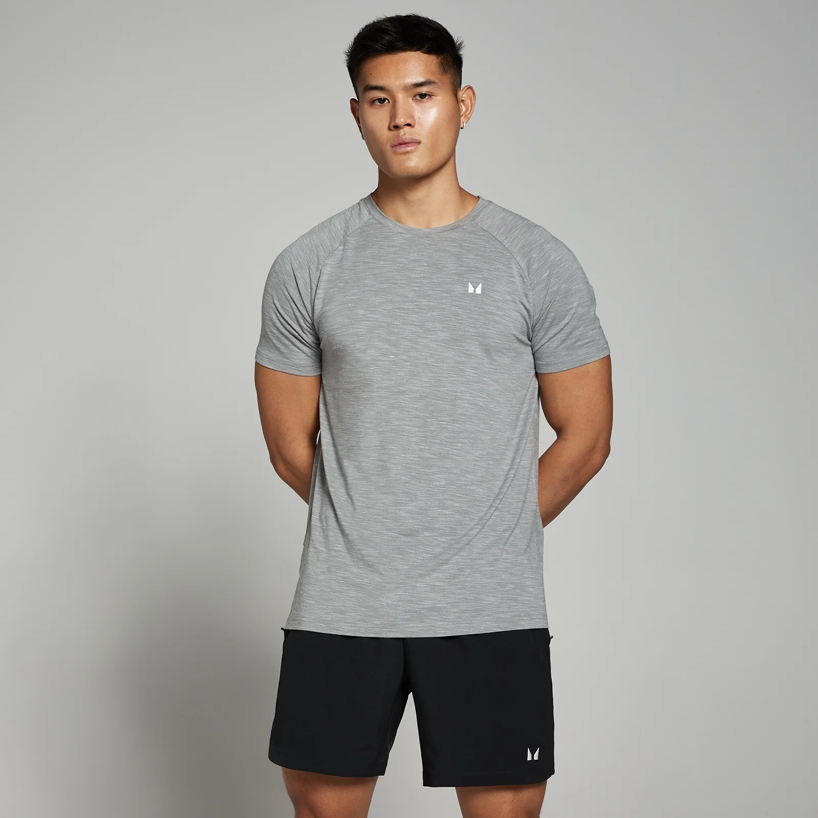 MP Men's Performance Short Sleeve T-Shirt - Chrome Marl - XXS Bilde 1