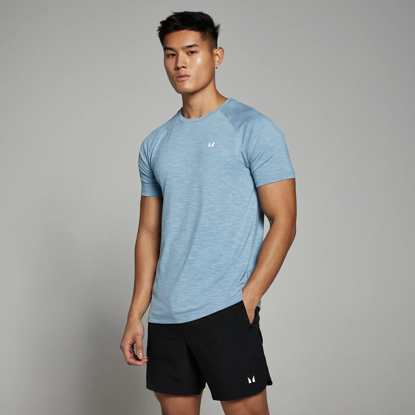 MP Men's Performance Short Sleeve T-Shirt - Soft Blue - XXS Bilde 1