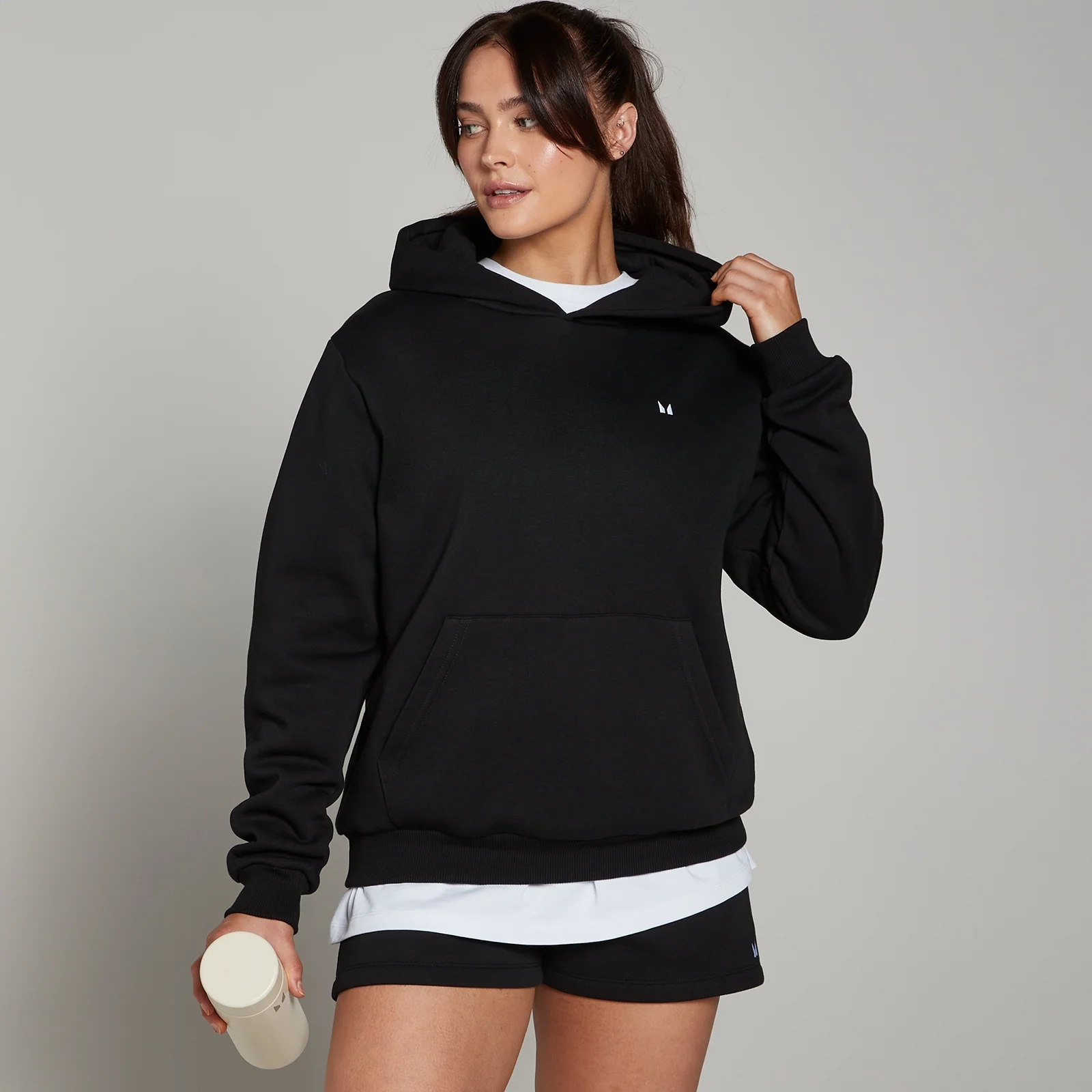 MP Women's Basics Regular Fit Hoodie - Black - XXL Bilde 1