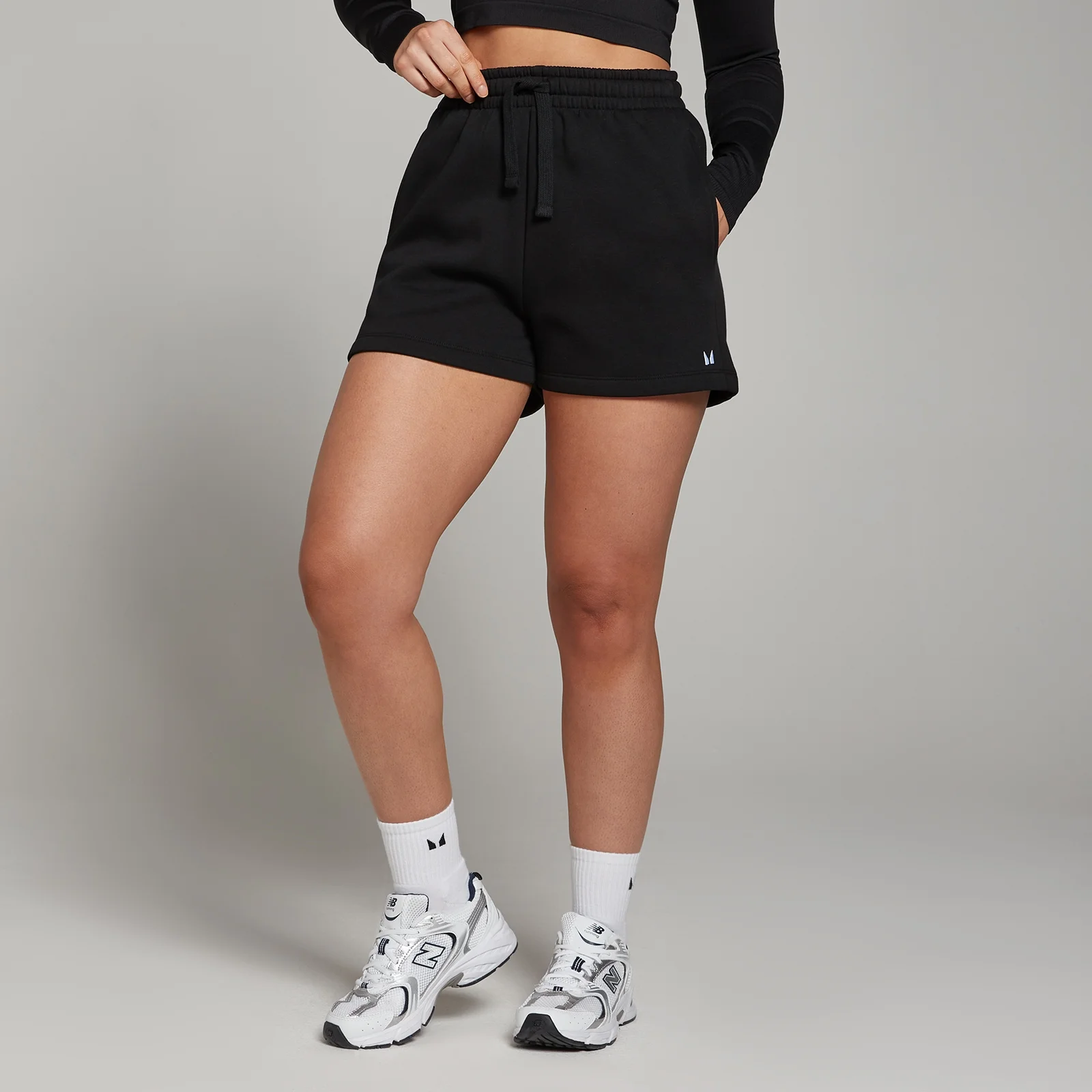 MP Women's Basics Sweatshorts - Black - S Bilde 1