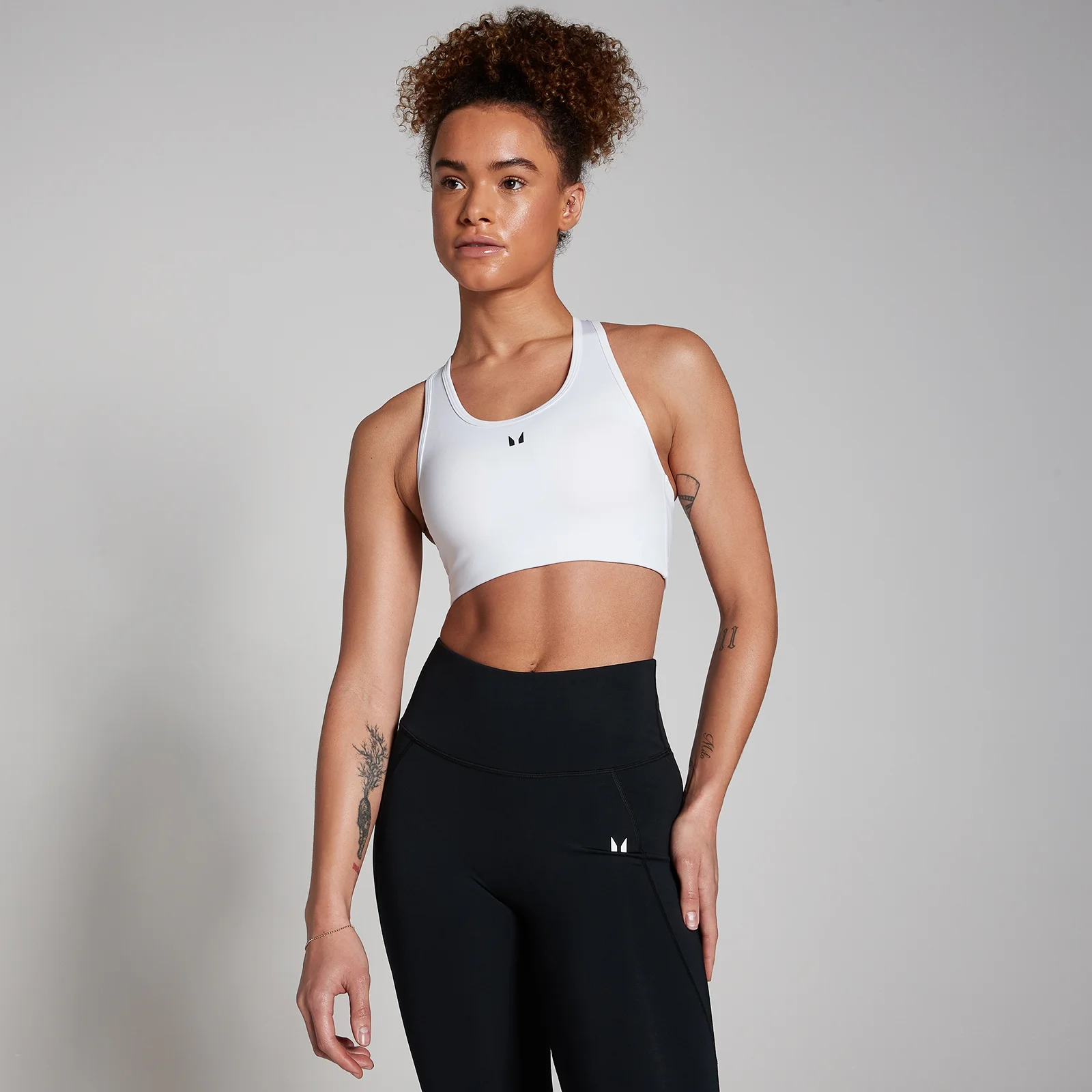 MP Women's Training Racerback Sports Bra - White - XXS Bilde 1
