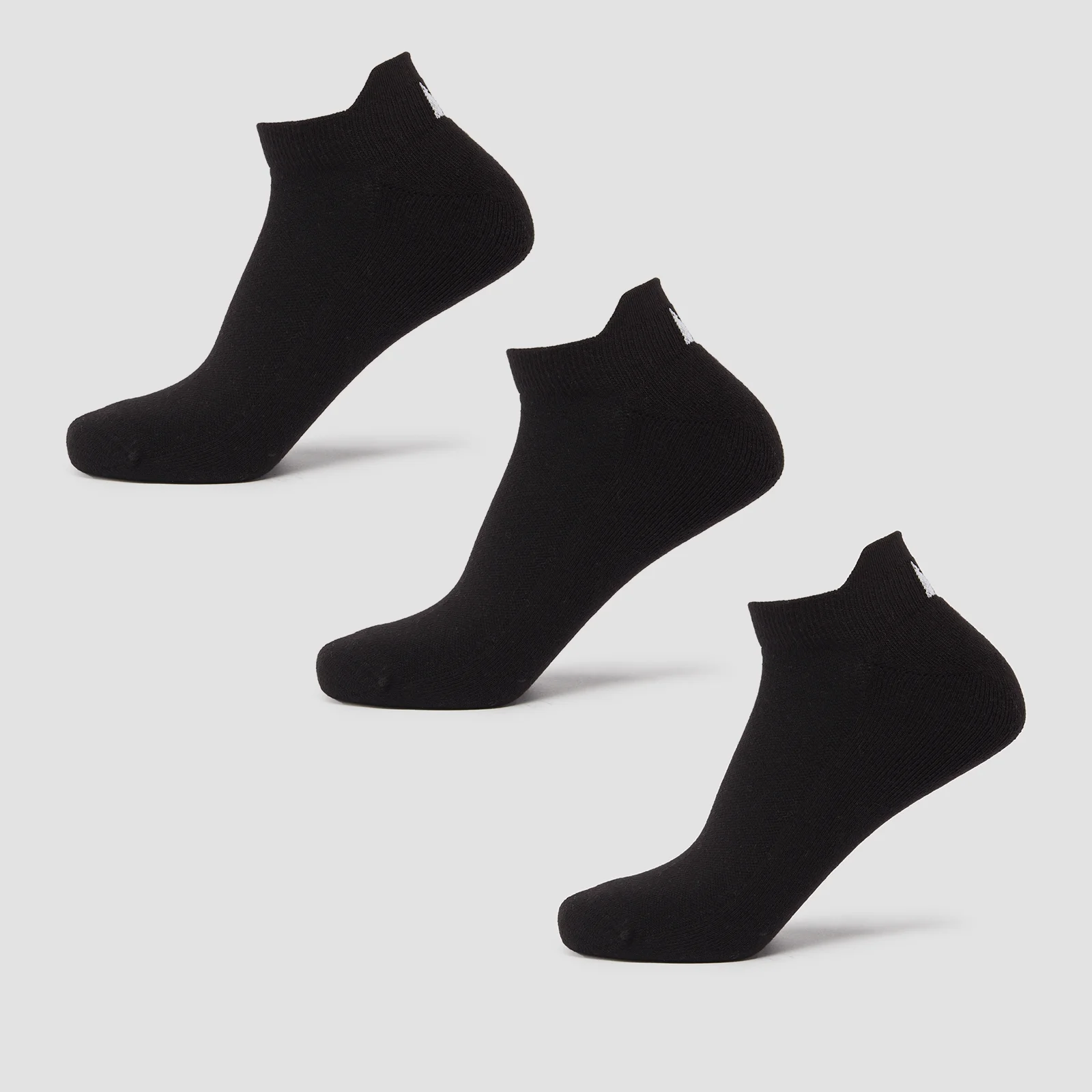 MP Unisex Trainer Socks (3 Pack) - Black - UK 2-5 Bilde 1