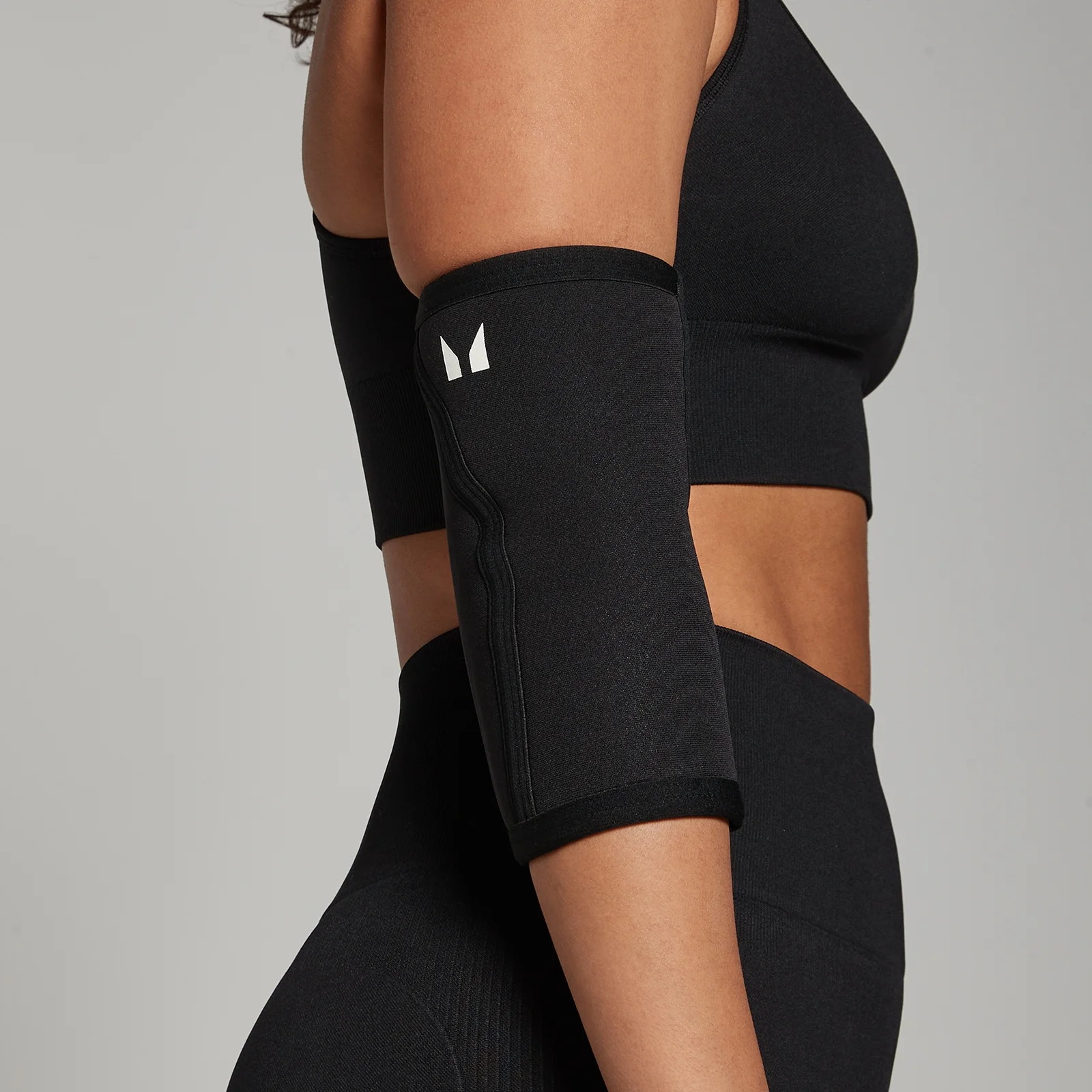 MP Unisex Elbow Sleeve Pair - Black - M Bilde 1