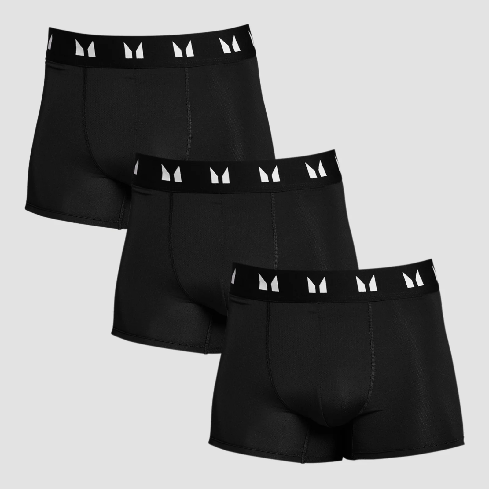 MP Men's Technical Boxers (3 Pack) - Black - XXL Bilde 1