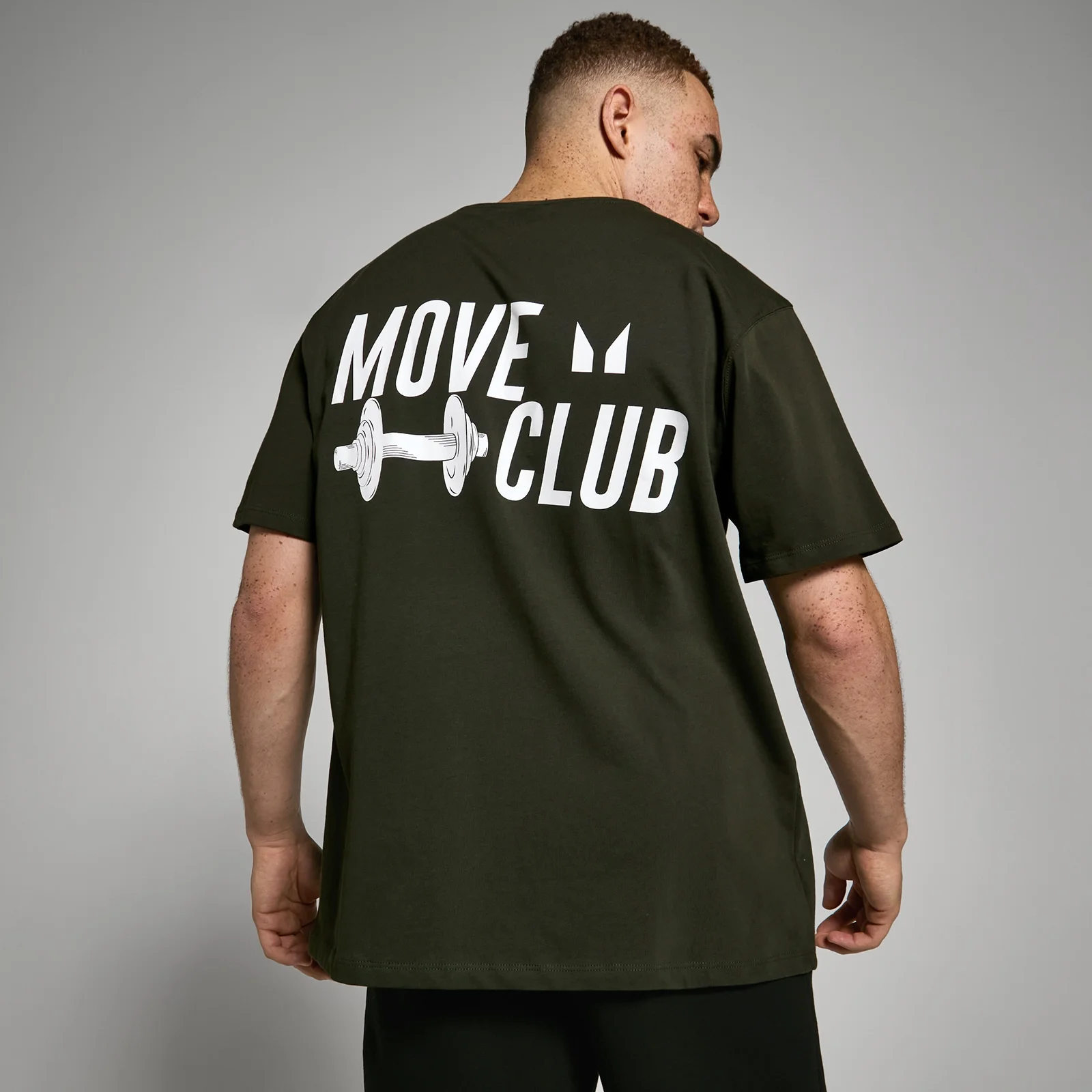 MP Oversized Move Club T-Shirt - Forest Green - XXS - XS Bilde 1