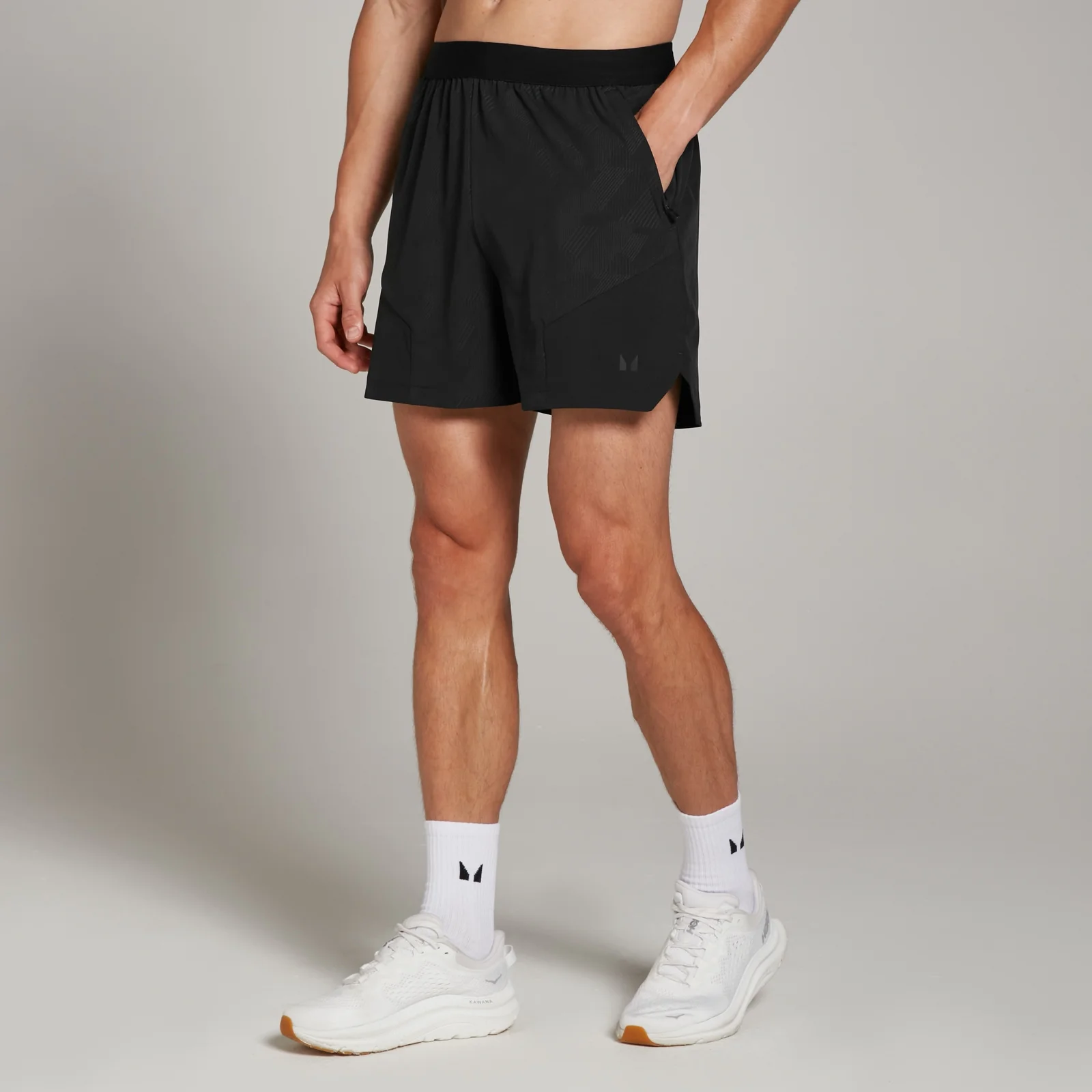 MP Men's Tempo Embossed Training 5" Shorts - Black - XS Bilde 1