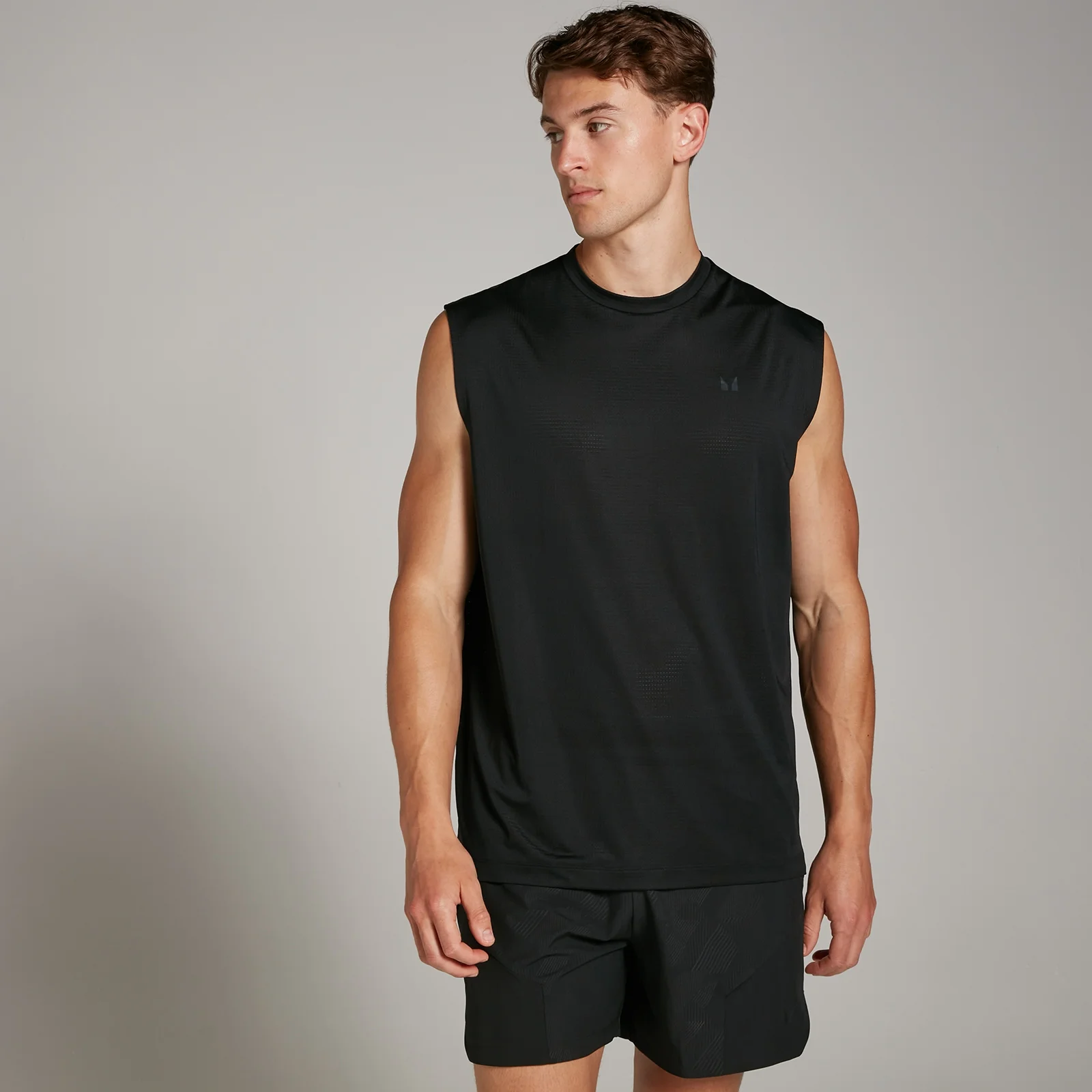 MP Men's Tempo Oversized Mesh Training Tank - Black - XS Bilde 1