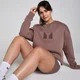 MP Women's Tempo Oversized Sweatshirt - Hazelnut