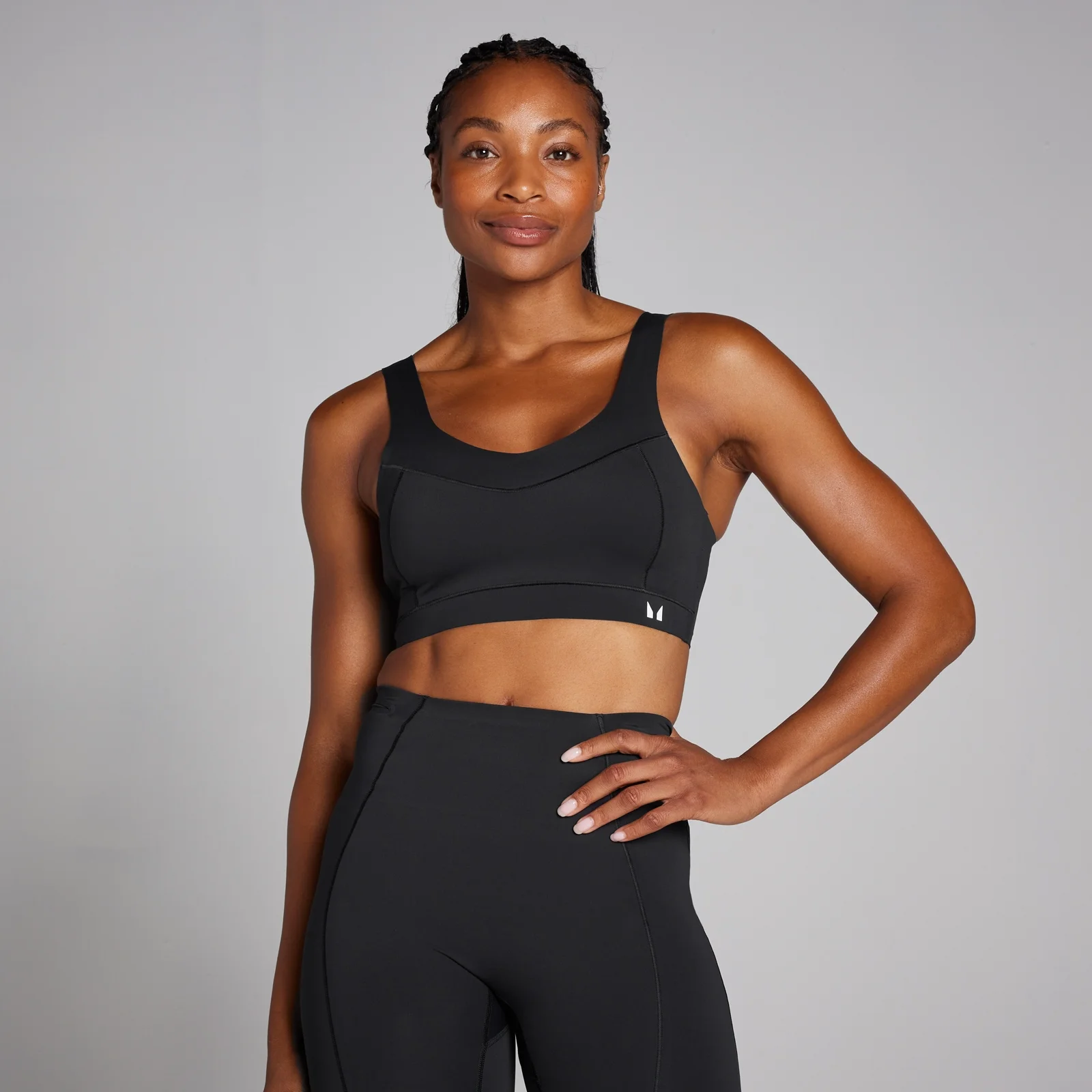 MP Women's Tempo Ultra Bonded Sports Bra - Black - XS Bilde 1