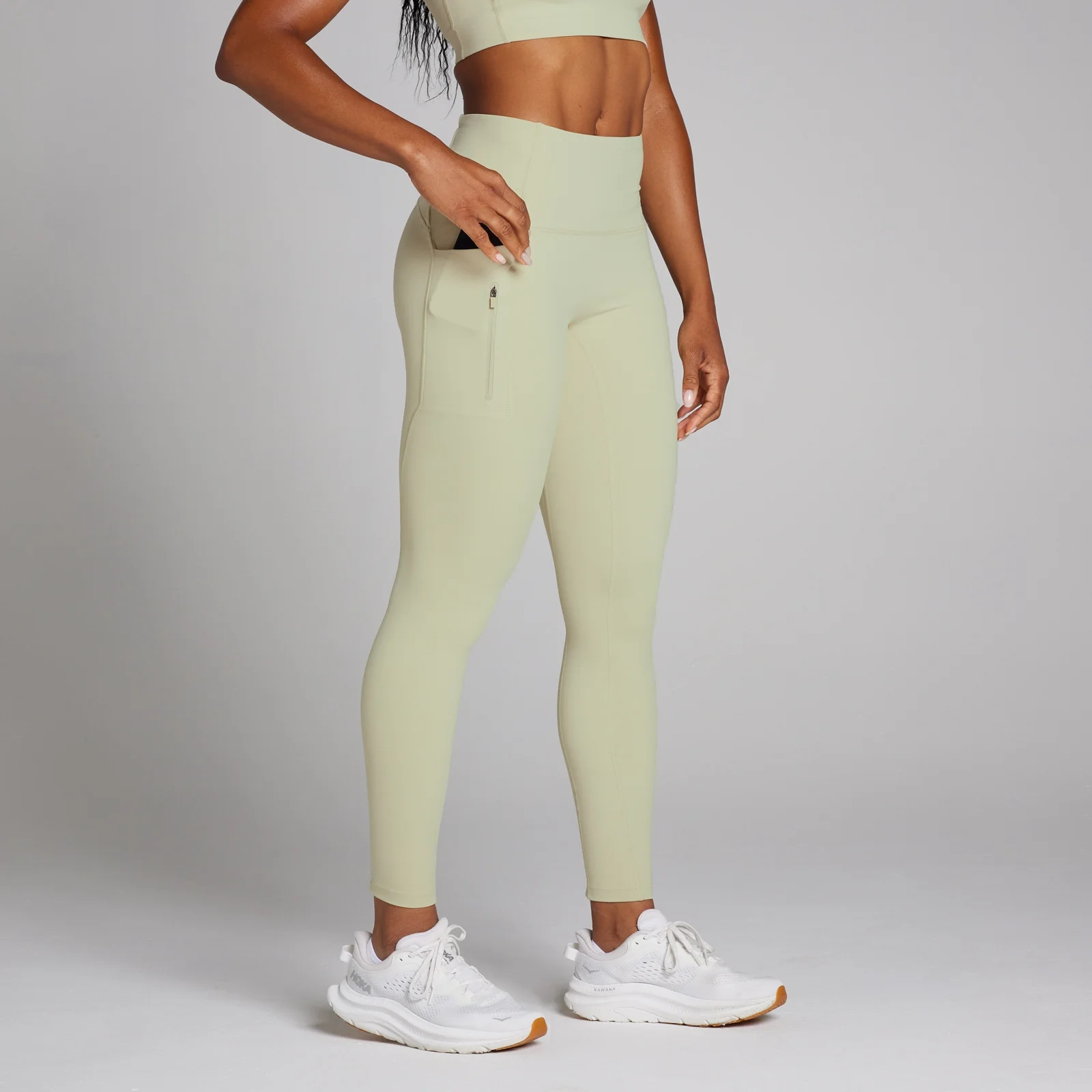 MP Women's Velocity Ultra Leggings - Warm Sage - XS Bilde 1