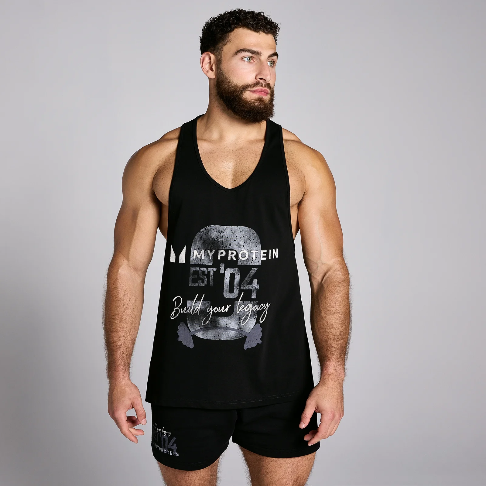 MP Men's Origin Graphic Stringer - Black - XXXL Bilde 1