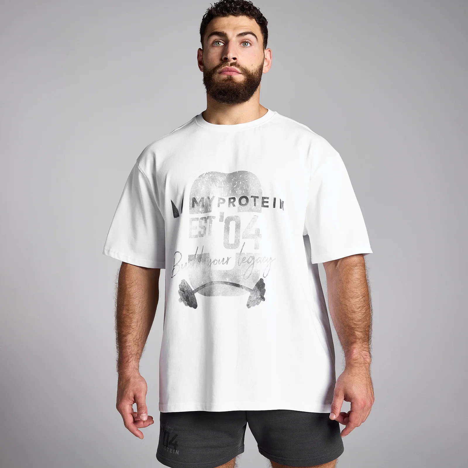 MP Origin Graphic T-Shirt - White - XXS-XS Bilde 1