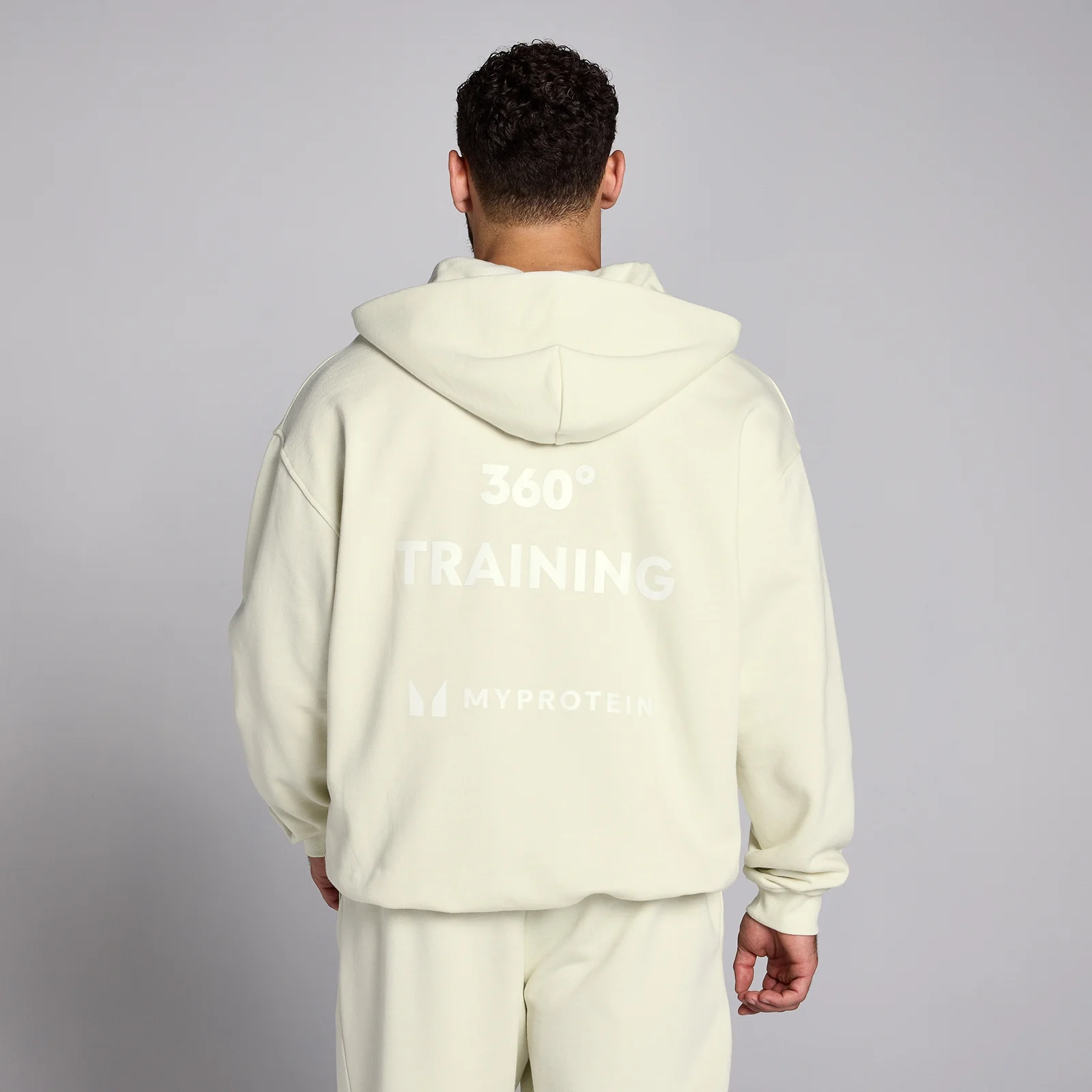 MP Men's Tempo 1/4 Zip Hoodie - Barley Green - L Bilde 1