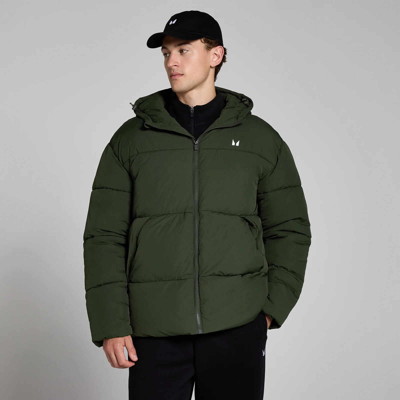 MP Men's Short Puffer - Forest Green - XXL Bilde 1