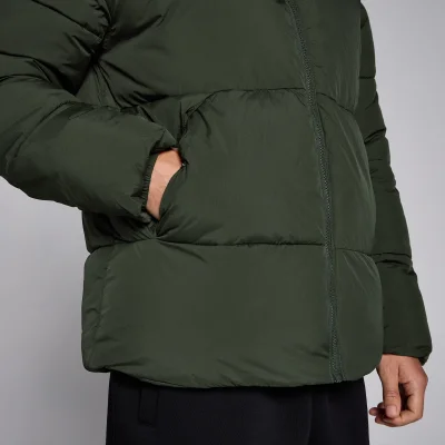 MP Men's Short Puffer - Forest Green - XXXL Bilde 6