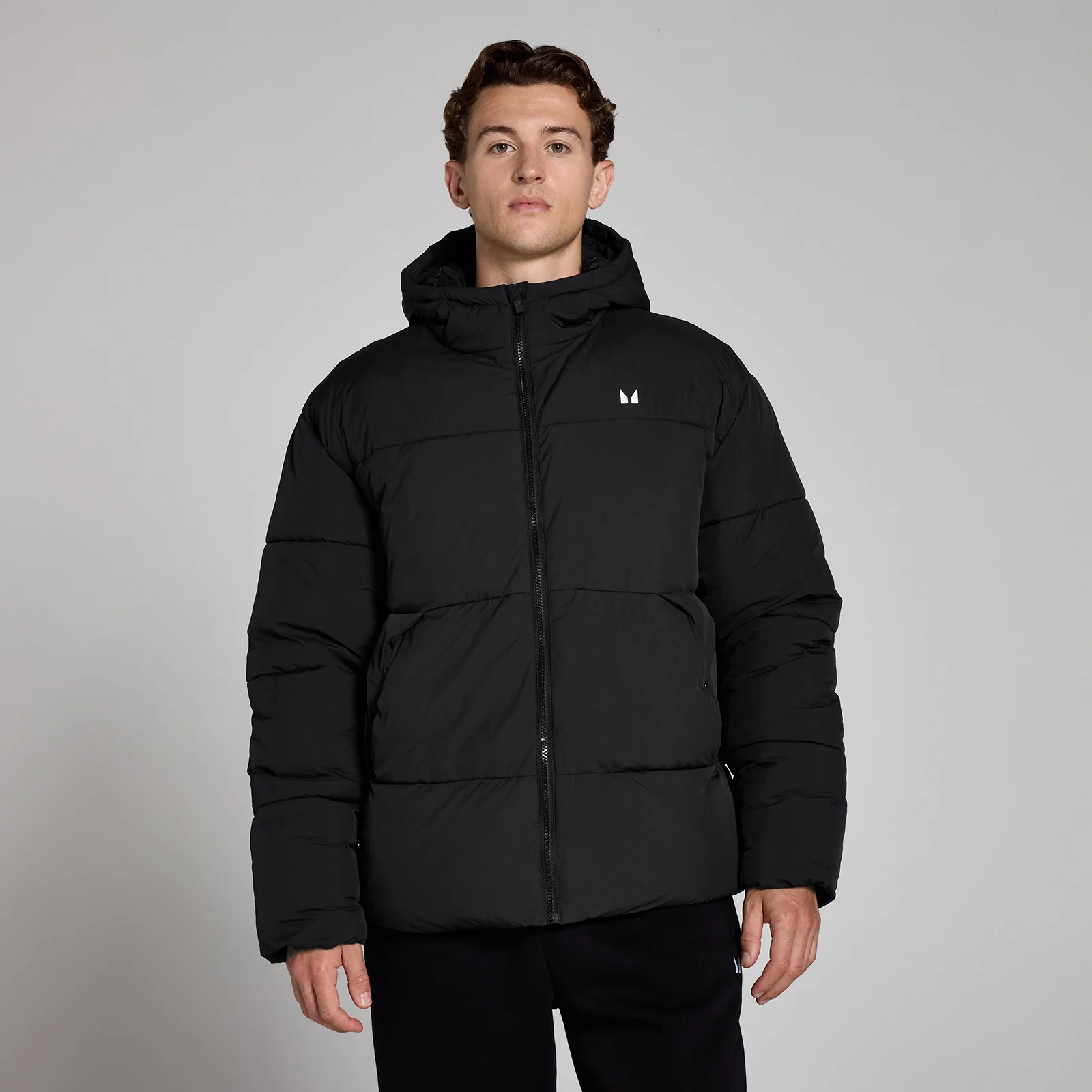 MP Men's Short Puffer Jacket - Black - M Bilde 1
