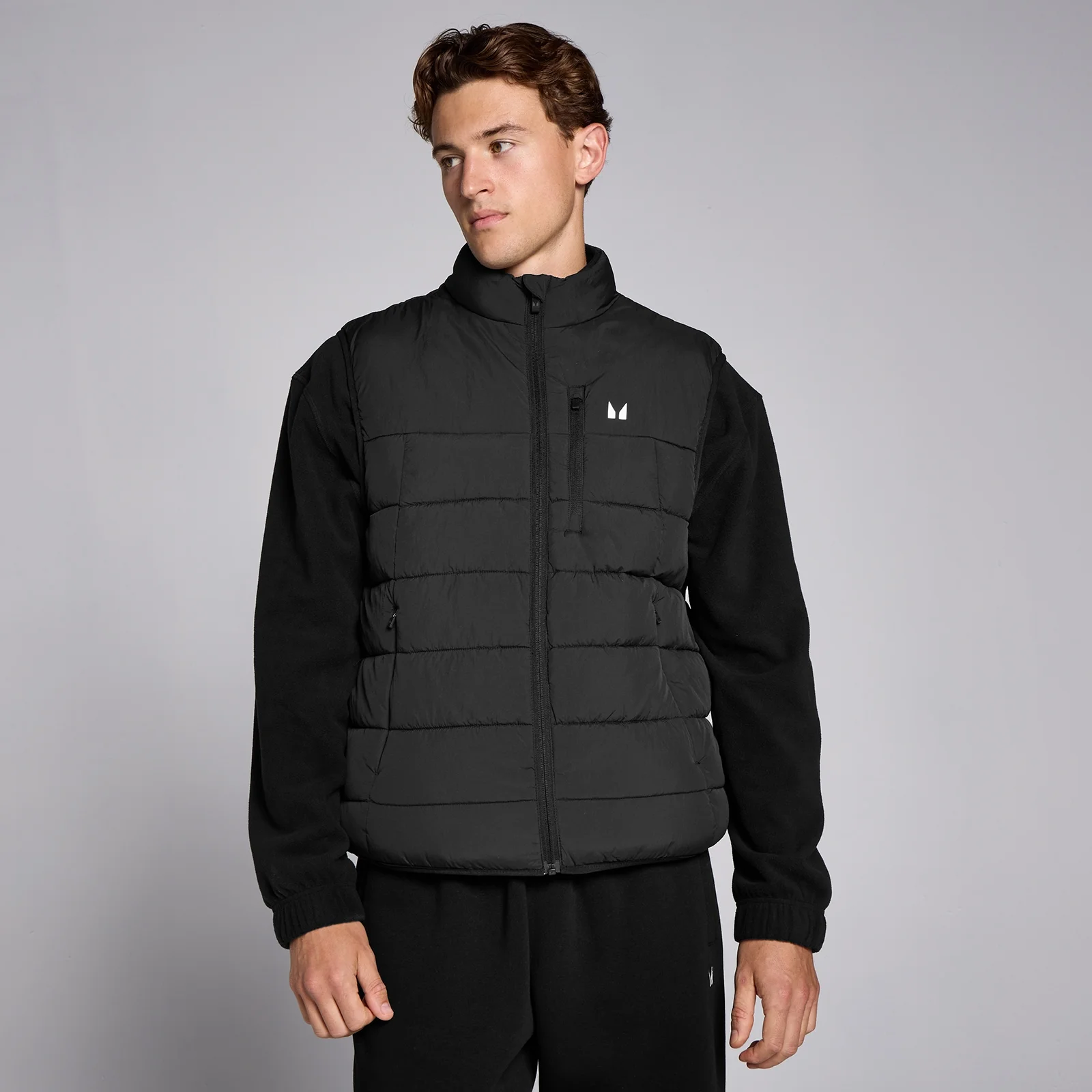 MP Men's Light Padded Gilet - Black - M Bilde 1