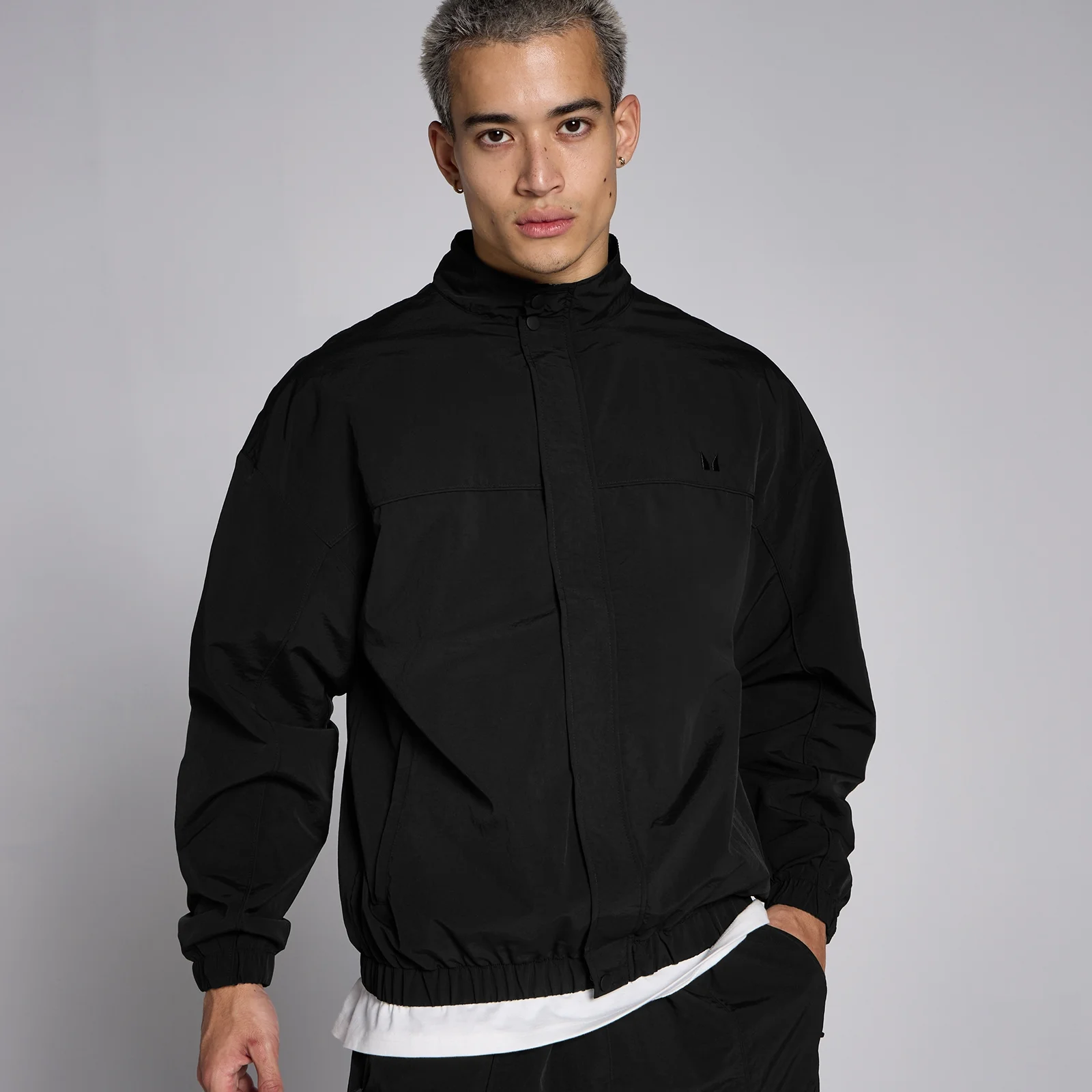 MP Men's Lifestyle Track Jacket - Black - XL Bilde 1