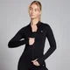MP Women's Shape Seamless Zip Through Jacket - Black