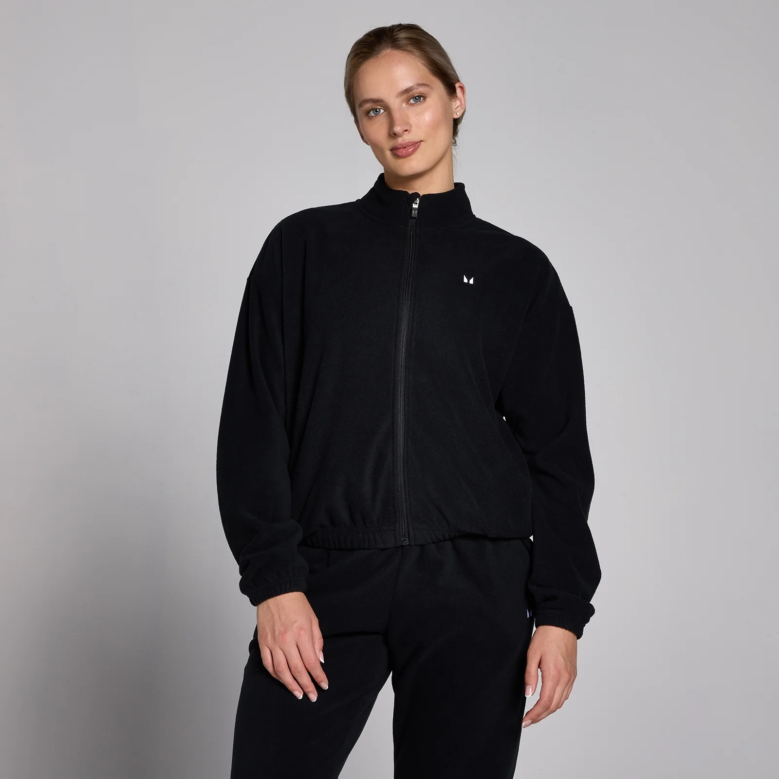 MP Women's Zip Through Fleece Jacket - Black - L Bilde 1