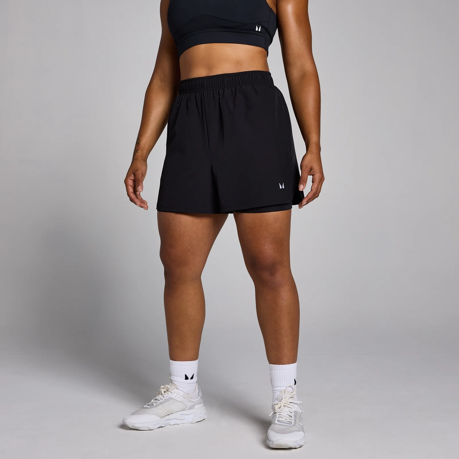 MP Women's Training 2 in 1 Shorts - Black - XS Bilde 1