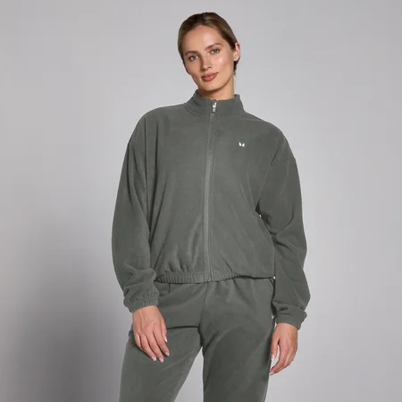 MP Women's Zip Through Fleece Jacket - Gunmetal