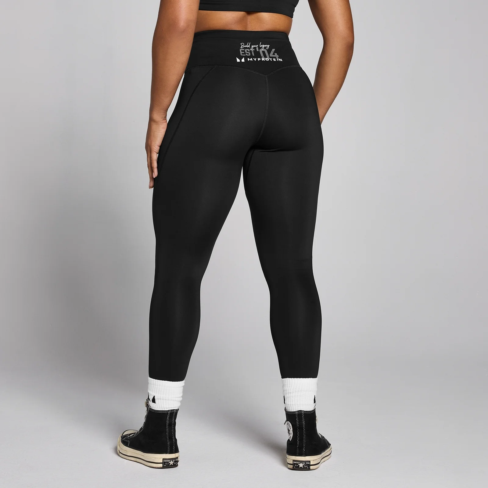 MP Women's Origin Graphic Training Leggings - Black - XS Bilde 1