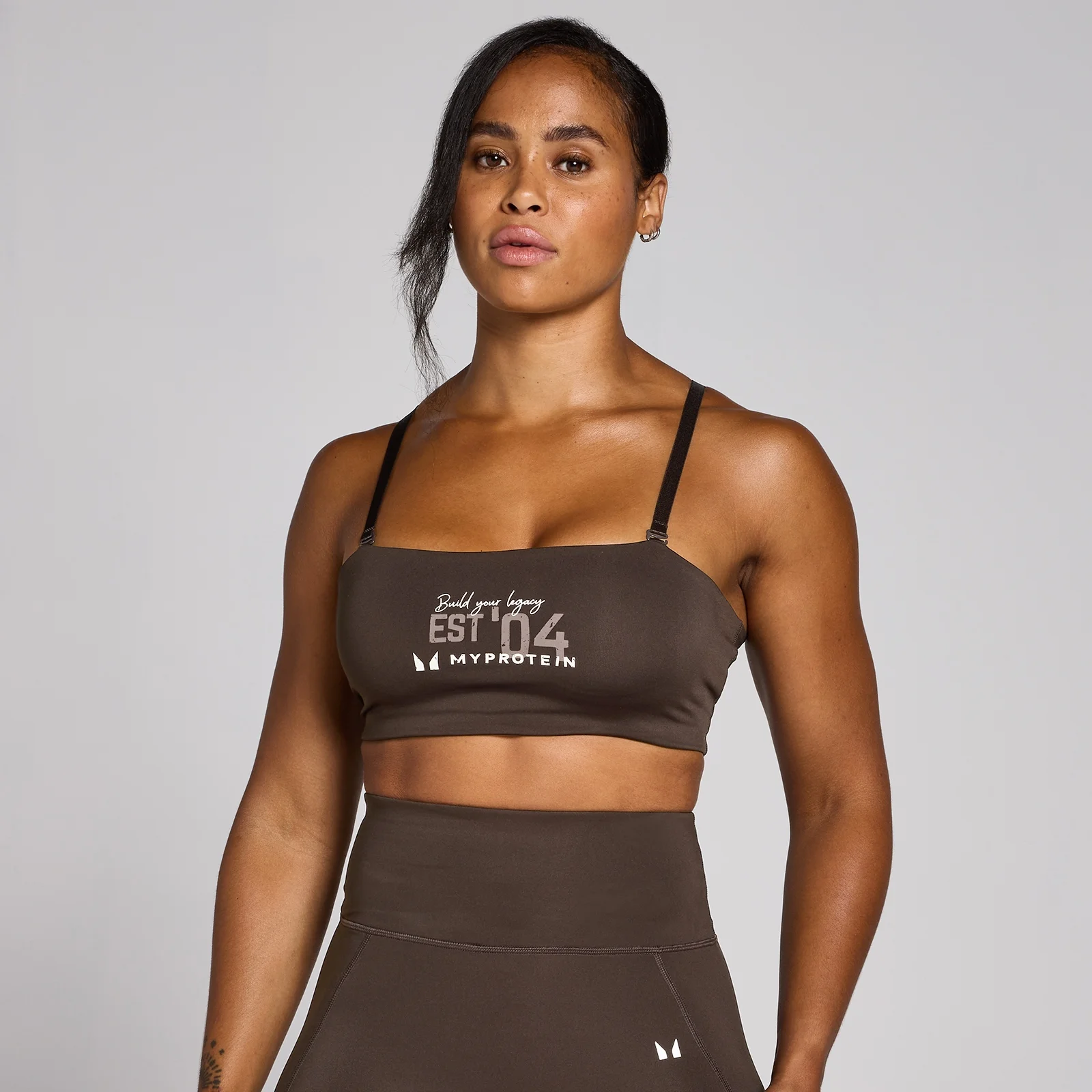 MP Women's Origin Graphic Training Sports Bra - Coffee - XS Bilde 1